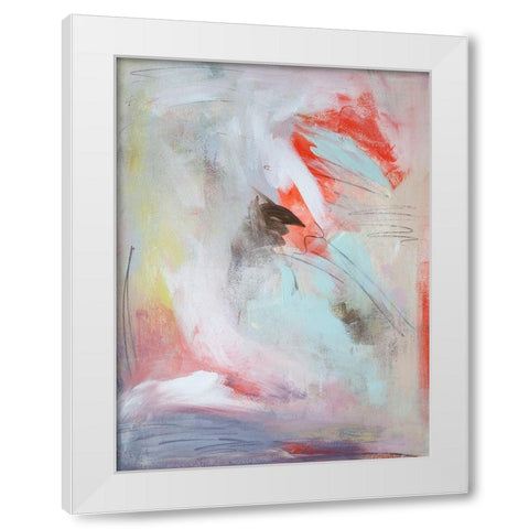 Tangled in Delight I White Modern Wood Framed Art Print by Contacessi, Julia