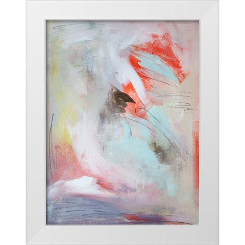 Tangled in Delight I White Modern Wood Framed Art Print by Contacessi, Julia