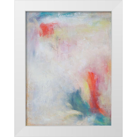Tangled in Delight II White Modern Wood Framed Art Print by Contacessi, Julia