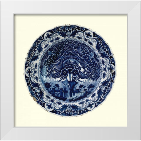 Embellished Earthenware I White Modern Wood Framed Art Print by Vision Studio