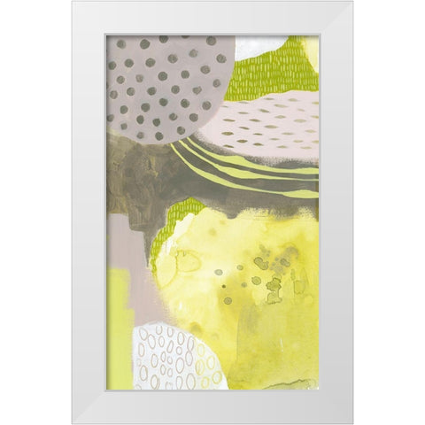 Sun Fleck II White Modern Wood Framed Art Print by Popp, Grace