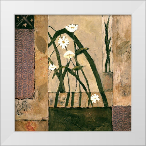 Natures Bounty V White Modern Wood Framed Art Print by Bagnato, Judi