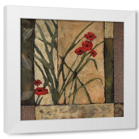 Natures Bounty VI White Modern Wood Framed Art Print by Bagnato, Judi