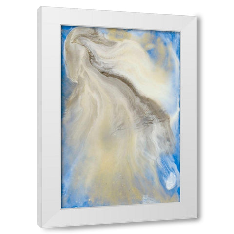 Oneness of All I White Modern Wood Framed Art Print by Bramma, Lila