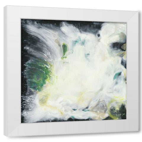 Ascension Abstract I White Modern Wood Framed Art Print by Bramma, Lila