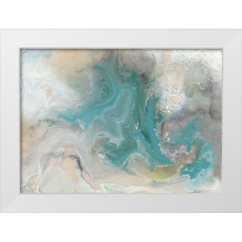 Light Born Spirit I White Modern Wood Framed Art Print by Bramma, Lila