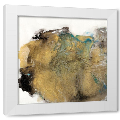Align with Life III White Modern Wood Framed Art Print by Bramma, Lila