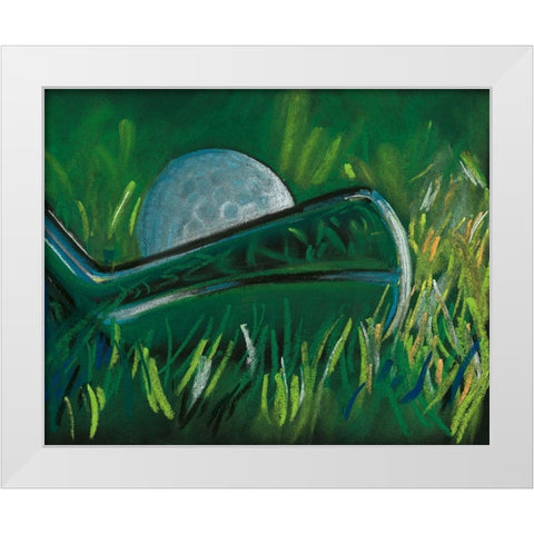 Tee Time I White Modern Wood Framed Art Print by Parker, Jennifer Paxton
