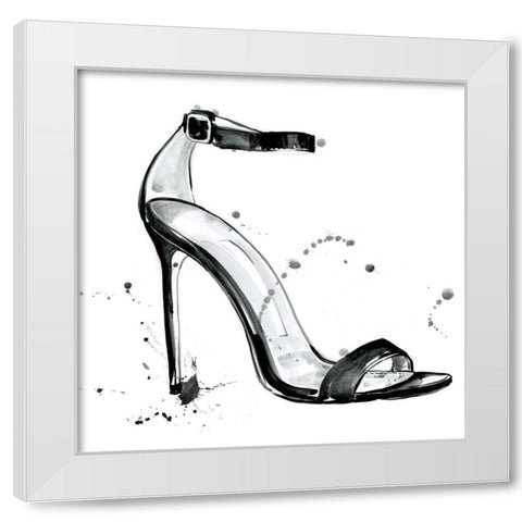 Glamourous I White Modern Wood Framed Art Print by Parker, Jennifer Paxton