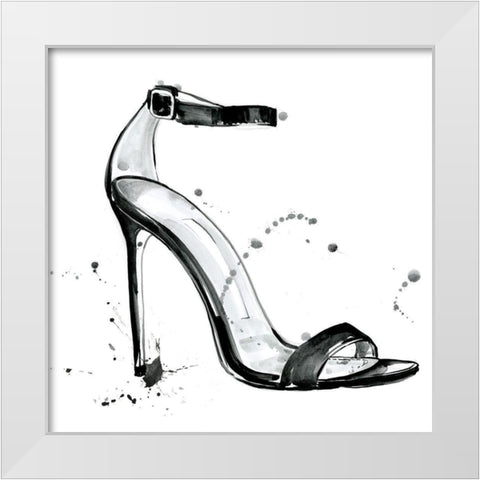 Glamourous I White Modern Wood Framed Art Print by Parker, Jennifer Paxton
