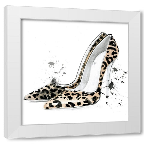 Glamourous III White Modern Wood Framed Art Print by Parker, Jennifer Paxton