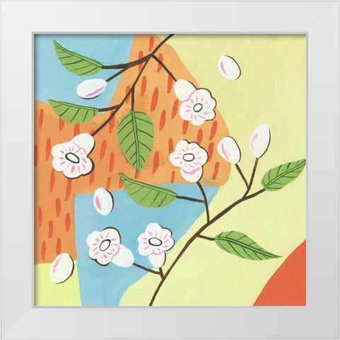 Early Summer Memory I White Modern Wood Framed Art Print by Wang, Melissa