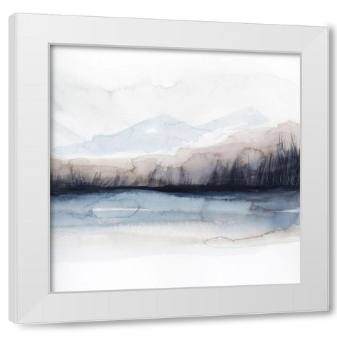 Horizon Shadow I White Modern Wood Framed Art Print by Popp, Grace