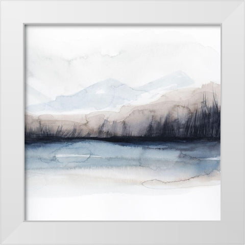 Horizon Shadow I White Modern Wood Framed Art Print by Popp, Grace