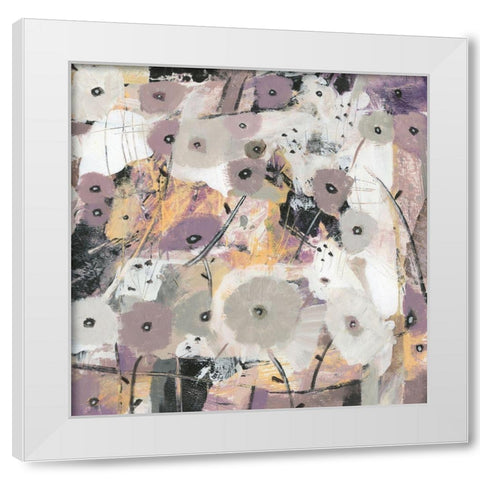 Edit II White Modern Wood Framed Art Print by OToole, Tim