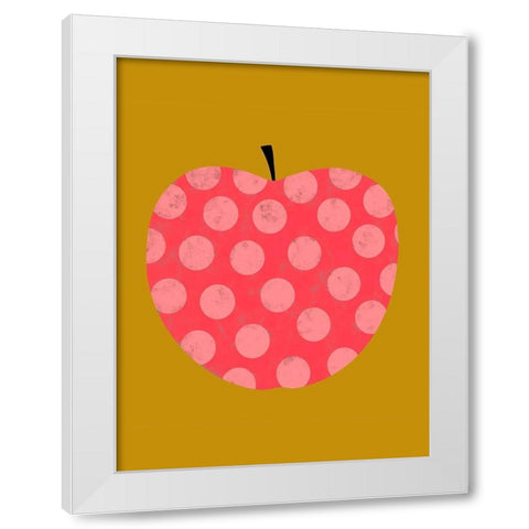 Fruit Party I White Modern Wood Framed Art Print by Zarris, Chariklia