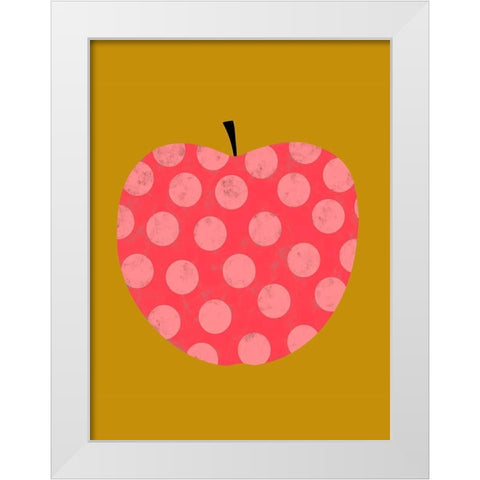 Fruit Party I White Modern Wood Framed Art Print by Zarris, Chariklia