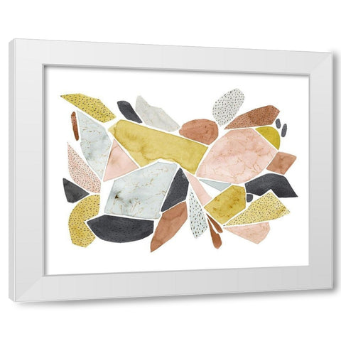 Tuscan Terazzo II White Modern Wood Framed Art Print by Popp, Grace