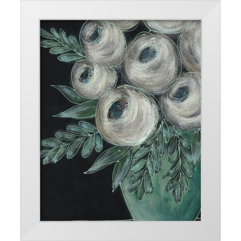 Greenhouse Bouquet I White Modern Wood Framed Art Print by Moore, Regina