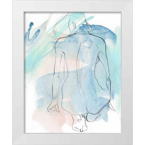 Muse IV White Modern Wood Framed Art Print by Parker, Jennifer Paxton