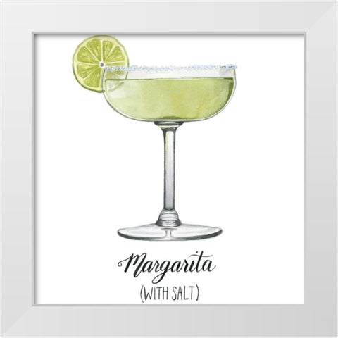 Classic Happy Hour II White Modern Wood Framed Art Print by Popp, Grace