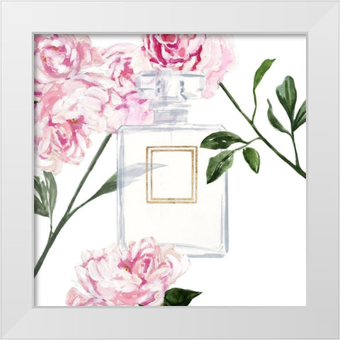 Get Glam V White Modern Wood Framed Art Print by Borges, Victoria