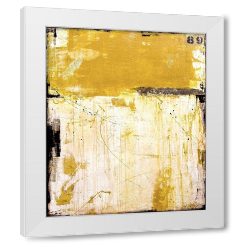 89 South White Modern Wood Framed Art Print by Ashley, Erin