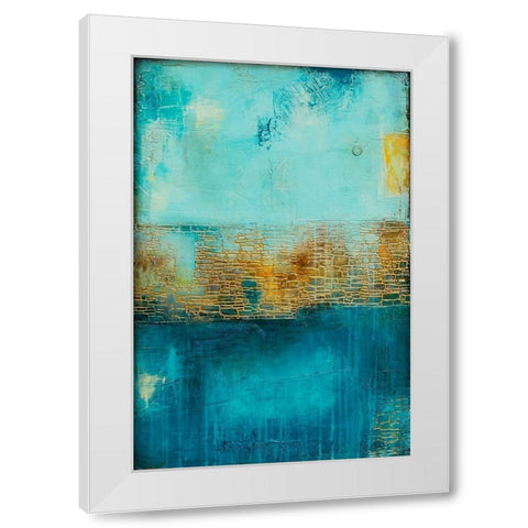 Castle Court White Modern Wood Framed Art Print by Ashley, Erin