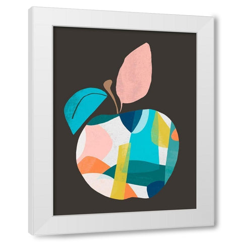 Fab Fruit II White Modern Wood Framed Art Print by Vess, June Erica