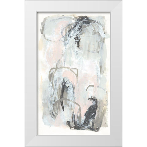 Fog Study II White Modern Wood Framed Art Print by Vess, June Erica