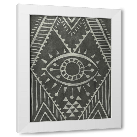 Tarot II White Modern Wood Framed Art Print by Zarris, Chariklia