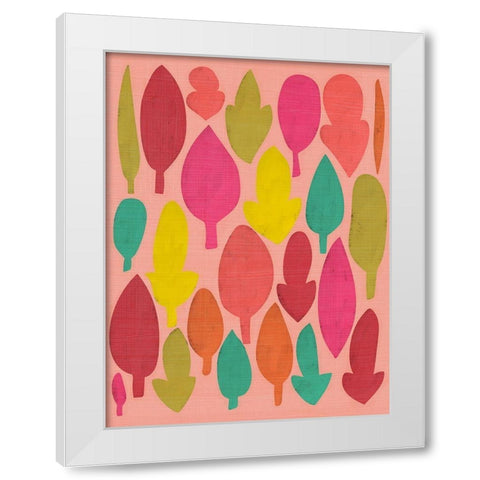 Sweet Summer II White Modern Wood Framed Art Print by Zarris, Chariklia