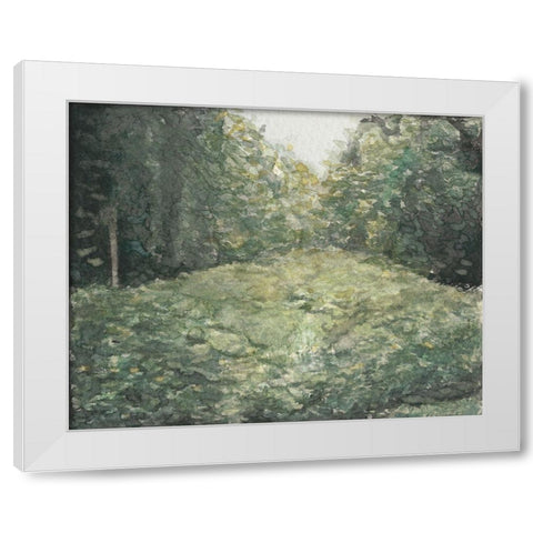 Virginia Forest I White Modern Wood Framed Art Print by Chabot, Natasha