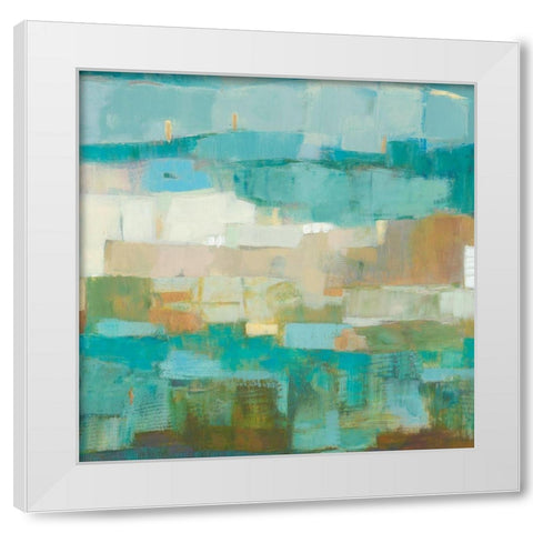 Rello I White Modern Wood Framed Art Print by Jachimiec, Sue