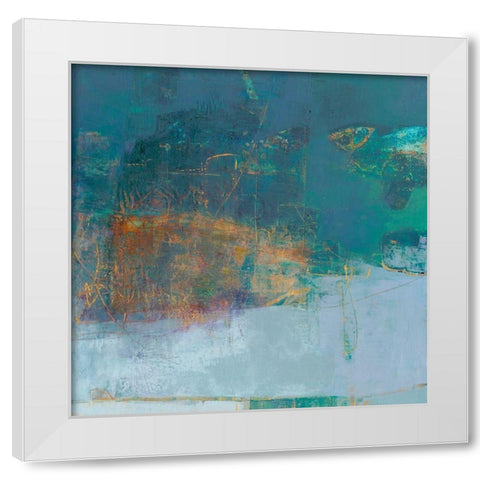 Demesne II White Modern Wood Framed Art Print by Jachimiec, Sue