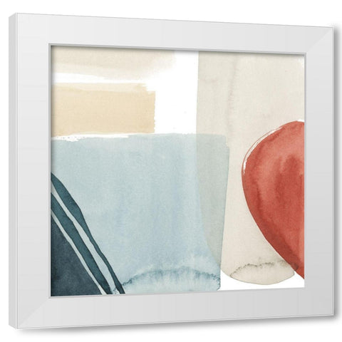 Moderne I White Modern Wood Framed Art Print by Popp, Grace