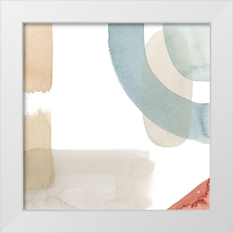 Moderne III White Modern Wood Framed Art Print by Popp, Grace
