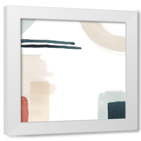 Moderne VII White Modern Wood Framed Art Print by Popp, Grace