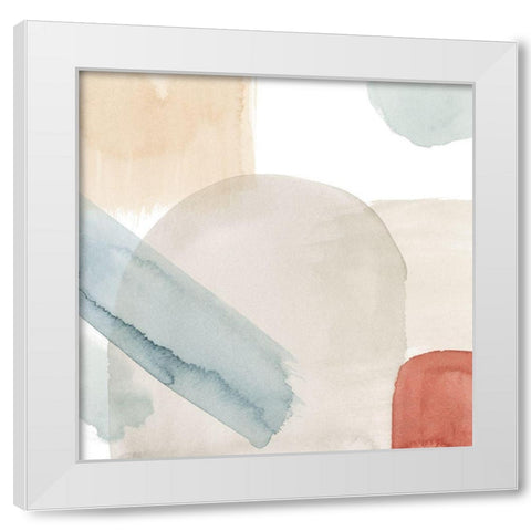 Moderne IX White Modern Wood Framed Art Print by Popp, Grace
