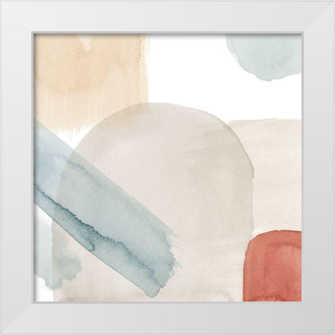 Moderne IX White Modern Wood Framed Art Print by Popp, Grace