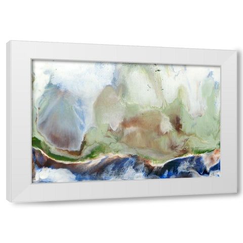 Cliffs of Dover II White Modern Wood Framed Art Print by Ludwig, Alicia