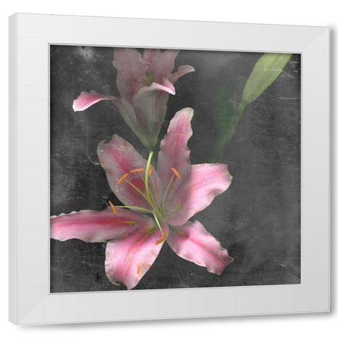 Fleur de Lys I White Modern Wood Framed Art Print by Ludwig, Alicia