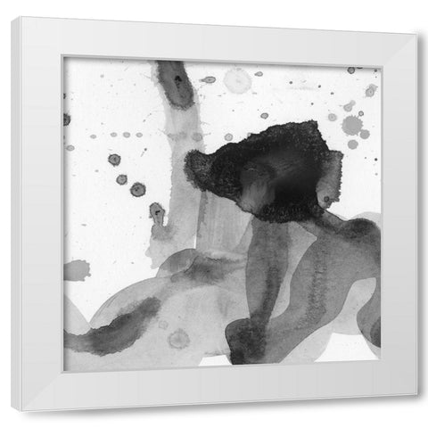 Entranced VI White Modern Wood Framed Art Print by Chandler, Sharon