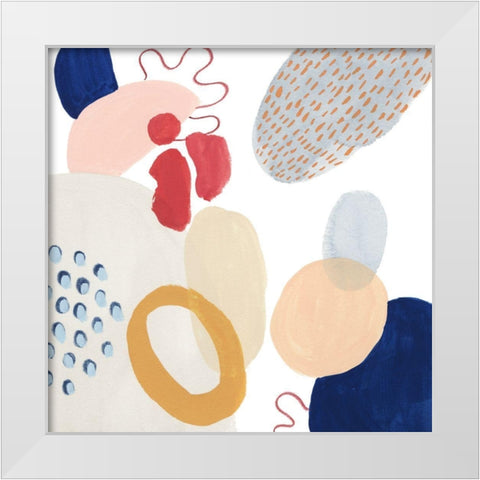 Tropical Traffic II White Modern Wood Framed Art Print by Popp, Grace