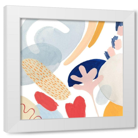 Tropical Traffic IV White Modern Wood Framed Art Print by Popp, Grace