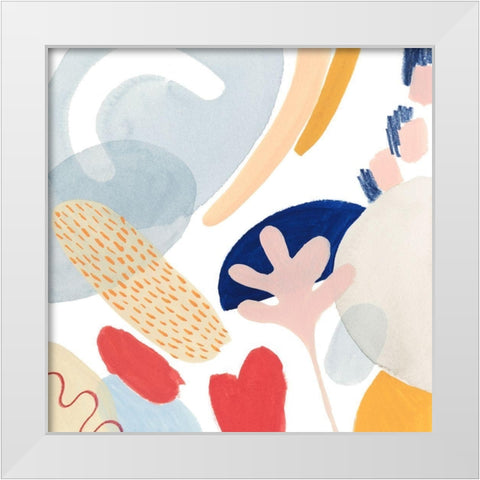 Tropical Traffic IV White Modern Wood Framed Art Print by Popp, Grace