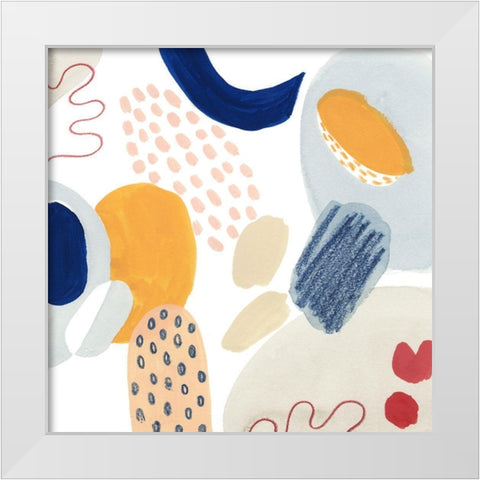 Tropical Traffic VI White Modern Wood Framed Art Print by Popp, Grace