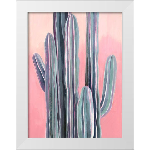 Desert Dawn I White Modern Wood Framed Art Print by Popp, Grace