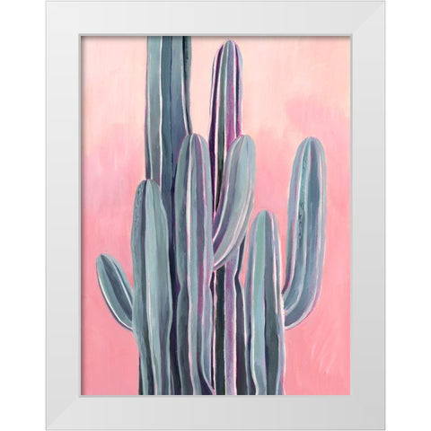 Desert Dawn II White Modern Wood Framed Art Print by Popp, Grace