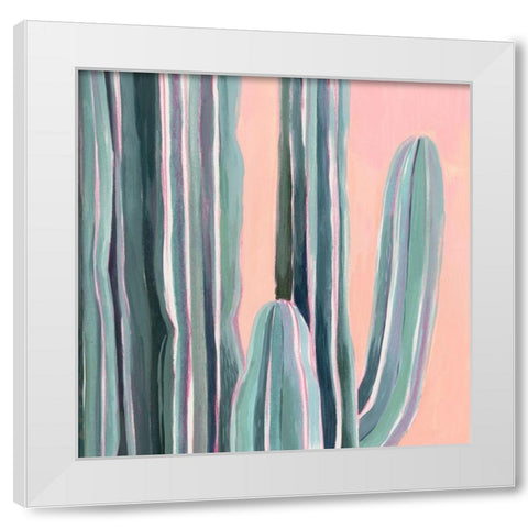 Desert Dawn V White Modern Wood Framed Art Print by Popp, Grace